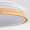Plafonnier Sofo LED Blanc, 1 lumière, Télécommandes