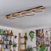 Plafonnier Pompu LED Écru, Noir, 1 lumière