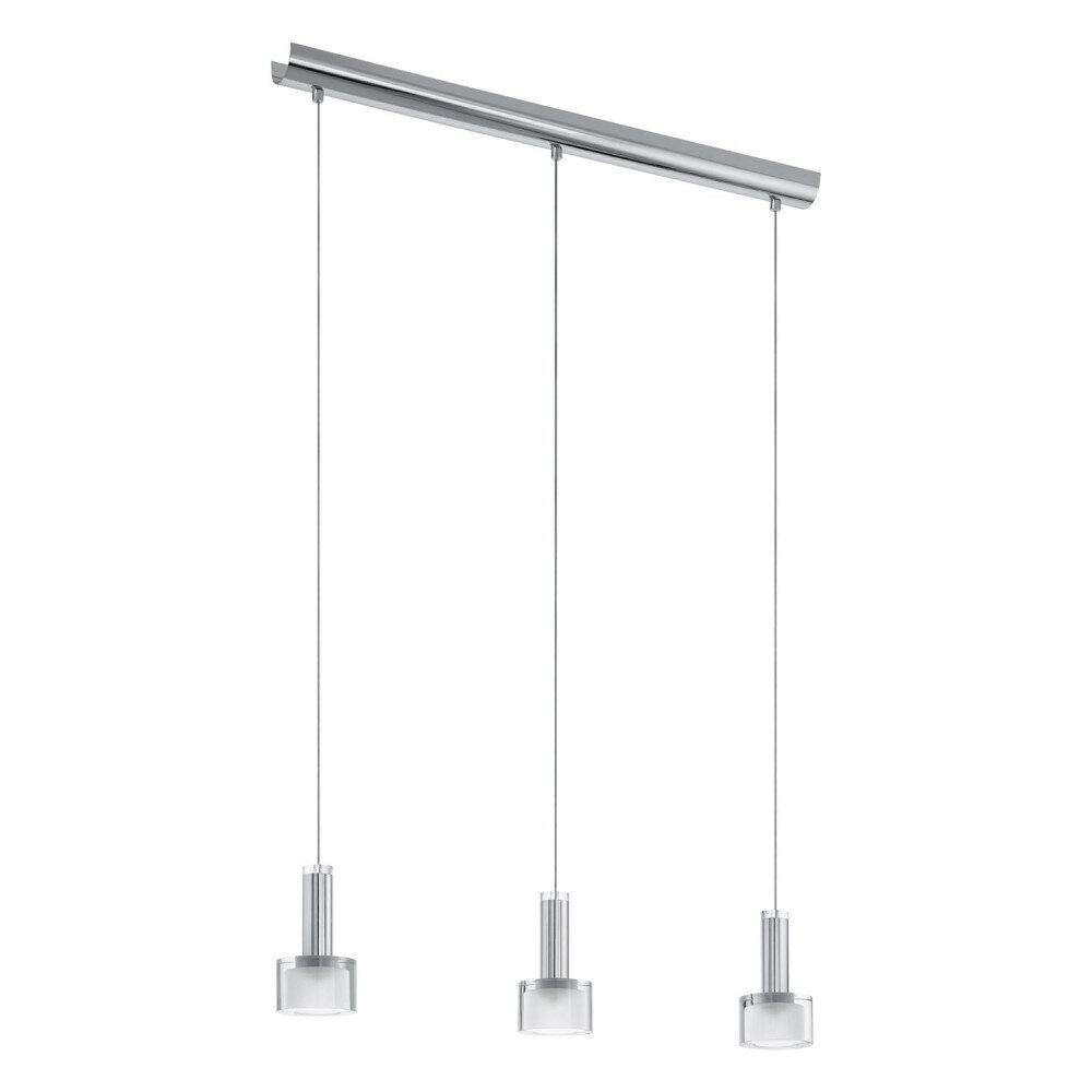 Suspension Eglo FABIANA 1 LED Chrome, 3 lumières main product photo