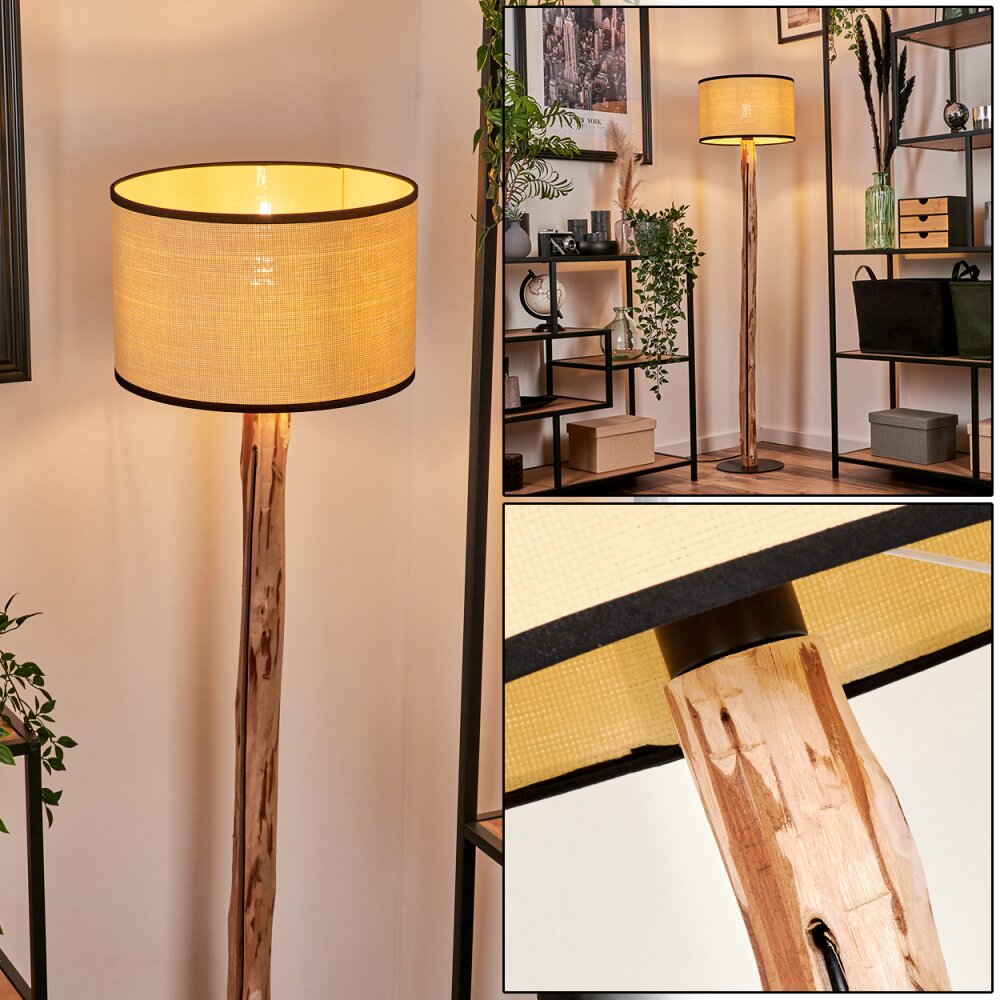 Lampadaire Chellas Écru, Noir, 1 lumière main product photo