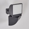 Applique murale d'extérieur Kontenga LED Anthracite, 2 lumières