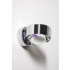 Applique murale Top-Light PukWall LED Chrome, 2 lumières