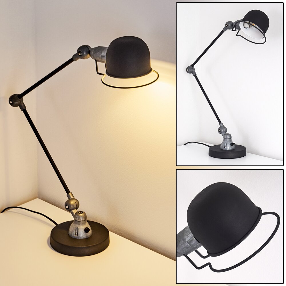 Lampe de table Arild Noir, 1 lumière main product photo