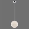 Suspension Paul-Neuhaus BOLO LED Argenté, 1 lumière