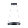 Suspension Paul-Neuhaus PURE E-CLIPSE LED Gris, 2 lumières, Télécommandes