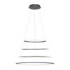 Suspension Paul-Neuhaus TESSARA LED Anthracite, 1 lumière, Télécommandes