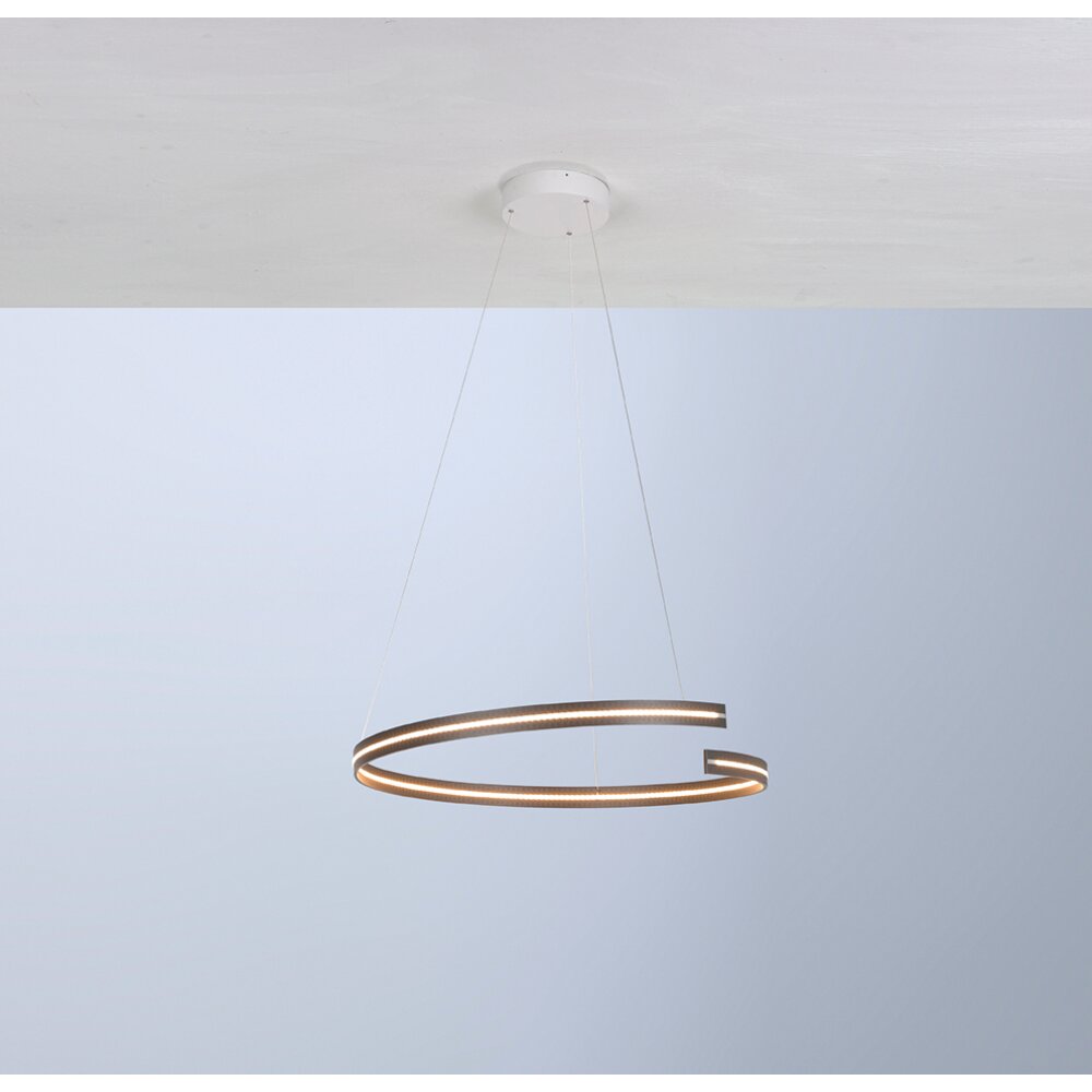 Suspension Bopp BREAK LED Anthracite, 1 lumière main product photo
