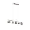 Suspension Trio KAPRUN Chrome, 5 lumières