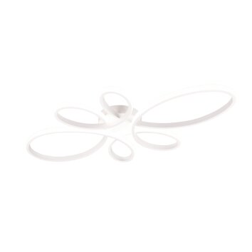 Plafonnier Trio FLY LED Blanc, 1 lumière