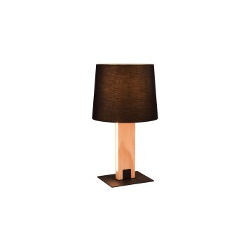 Lampe de table Trio RAHUL Noir, 2 lumières