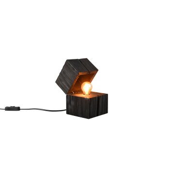 Lampe de table Trio TREASURE LED Noir, 1 lumière