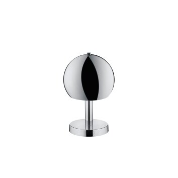 Lampe de table Trio BOCCIA Chrome, 1 lumière