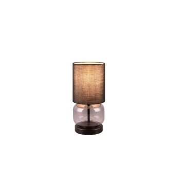 Lampe de table Trio ELIO Noir, 1 lumière