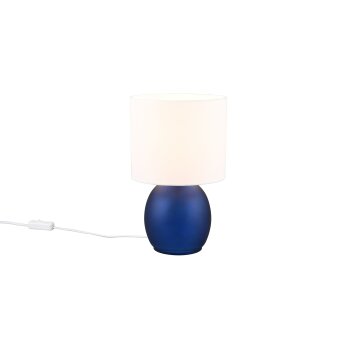 Lampe de table Trio VELA Bleu, 1 lumière