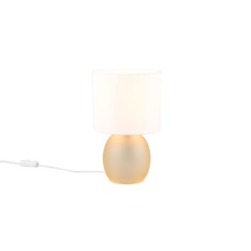 Lampe de table Trio VELA Brun doré, 1 lumière