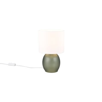 Lampe de table Trio VELA Vert, 1 lumière