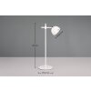 Lampe de table Reality MAXIMA LED Blanc, 1 lumière