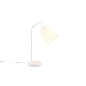 Lampe de table Reality BUDDY Blanc, 1 lumière