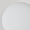 Lampadaire - Verre 15 cm Remaisnil Blanc, 3 lumières