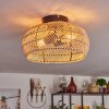 Plafonnier 30 cm Brandala Noir, 2 lumières