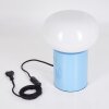 Lampe de table Godrie Bleu, 1 lumière