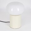 Lampe de table Godrie Crème, 1 lumière