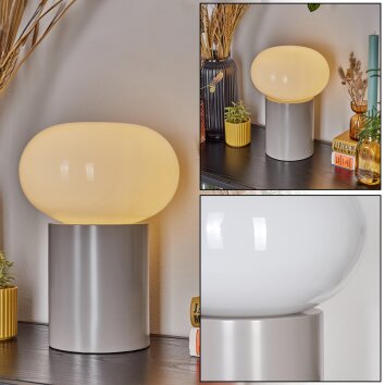 Lampe de table Godrie Taupe, 1 lumière