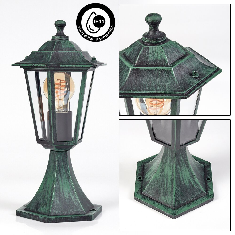 Borne lumineuse Loria Vert, Noir, 1 lumière main product photo