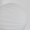 Applique murale - Verre 10 cm Chehalis Blanc, 1 lumière