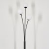 Lampadaire - Verre 10 cm Bernado Blanc, 3 lumières