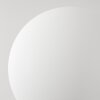 Lampadaire - Verre 10 cm Bernado Blanc, 3 lumières