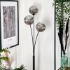 Lampadaire - Verre 15 cm Bernado Fumé, 3 lumières