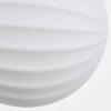 Plafonnier - Verre 10 cm Chehalis Blanc, 8 lumières