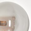 Lampadaire - Verre 15 cm Remaisnil Ambre, Fumé, 3 lumières