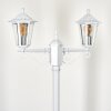 Réverbère Loria Blanc, 2 lumières