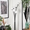 Lampadaire - Verre 10 cm Bernado Blanc, 6 lumières