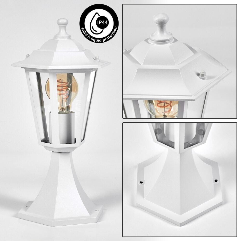 Borne lumineuse Loria Blanc, 1 lumière main product photo