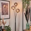 Lampadaire - Verre 15 cm Bernado Fumé, 3 lumières