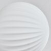 Plafonnier - Verre 12 cm, 15 cm Chehalis Blanc, 6 lumières