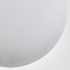 Plafonnier - Verre 10 cm Chehalis Blanc, 8 lumières