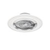 Ventilateur de plafond Reality Flaga LED Blanc, 1 lumière, Télécommandes