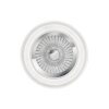 Ventilateur de plafond Reality Flaga LED Blanc, 1 lumière, Télécommandes