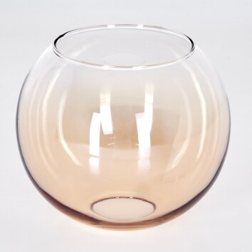 verre de rechange 15 cm Koyoto Ambre, Clair
