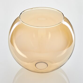 Abat-jour en verre verre de rechange 25 cm Koyoto Ambre