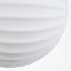 Plafonnier - Verre 12 cm Chehalis Blanc, 8 lumières