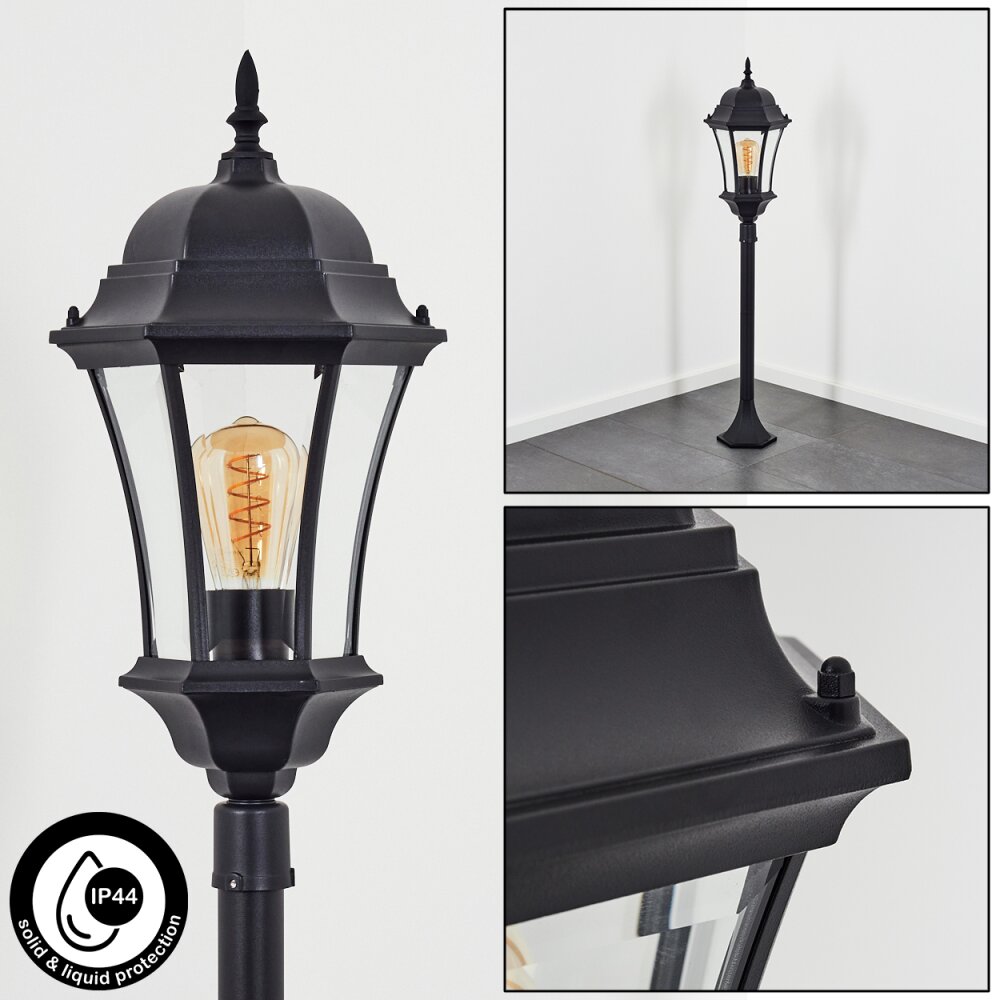 Borne lumineuse Etoe Noir, 1 lumière main product photo