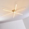 Plafonnier Tornio LED Nickel mat, 3 lumières