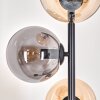 Lampadaire - Verre 15 cm Gastor Ambre, Fumé, 4 lumières