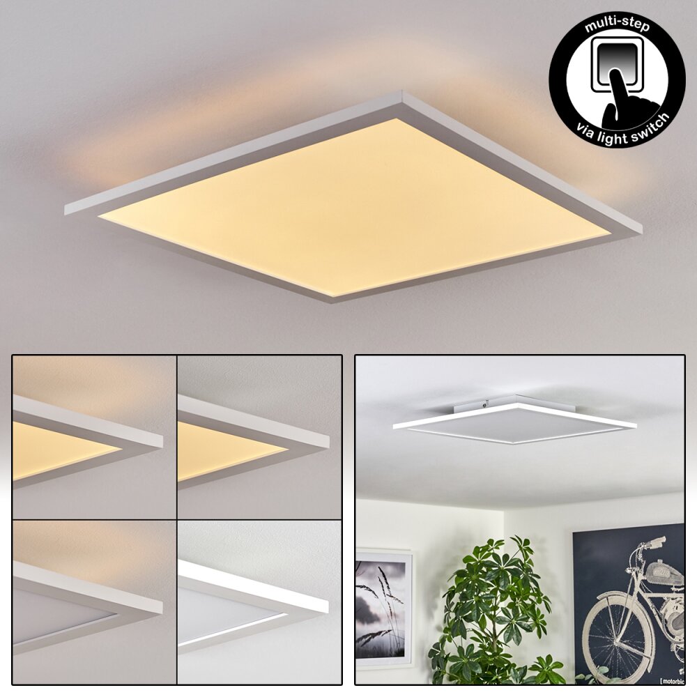 Plafonnier 40cm Valmanya LED Blanc, 1 lumière main product photo