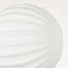 Lampadaire - Verre 10 cm, 12 cm Remaisnil Blanc, 3 lumières